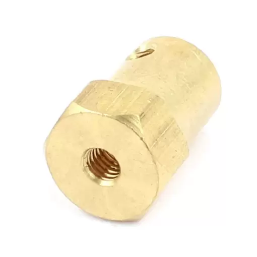 Hex Coupler For DC Geared Motor 4mm - Image 2