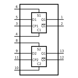 4013 IC Dual D-Type Flip-Flop - Image 3