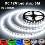 LED 5050 Strip Light 12V Waterproof IP65 (60Led/M) 5m/Roll