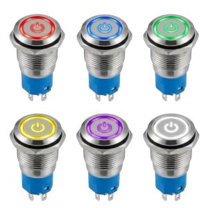 Self Locking Push Switch