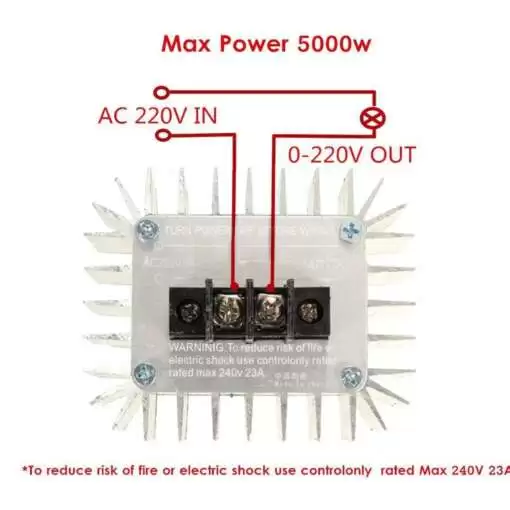 LED Dimmer SCR 5000W AC 220V - Image 7
