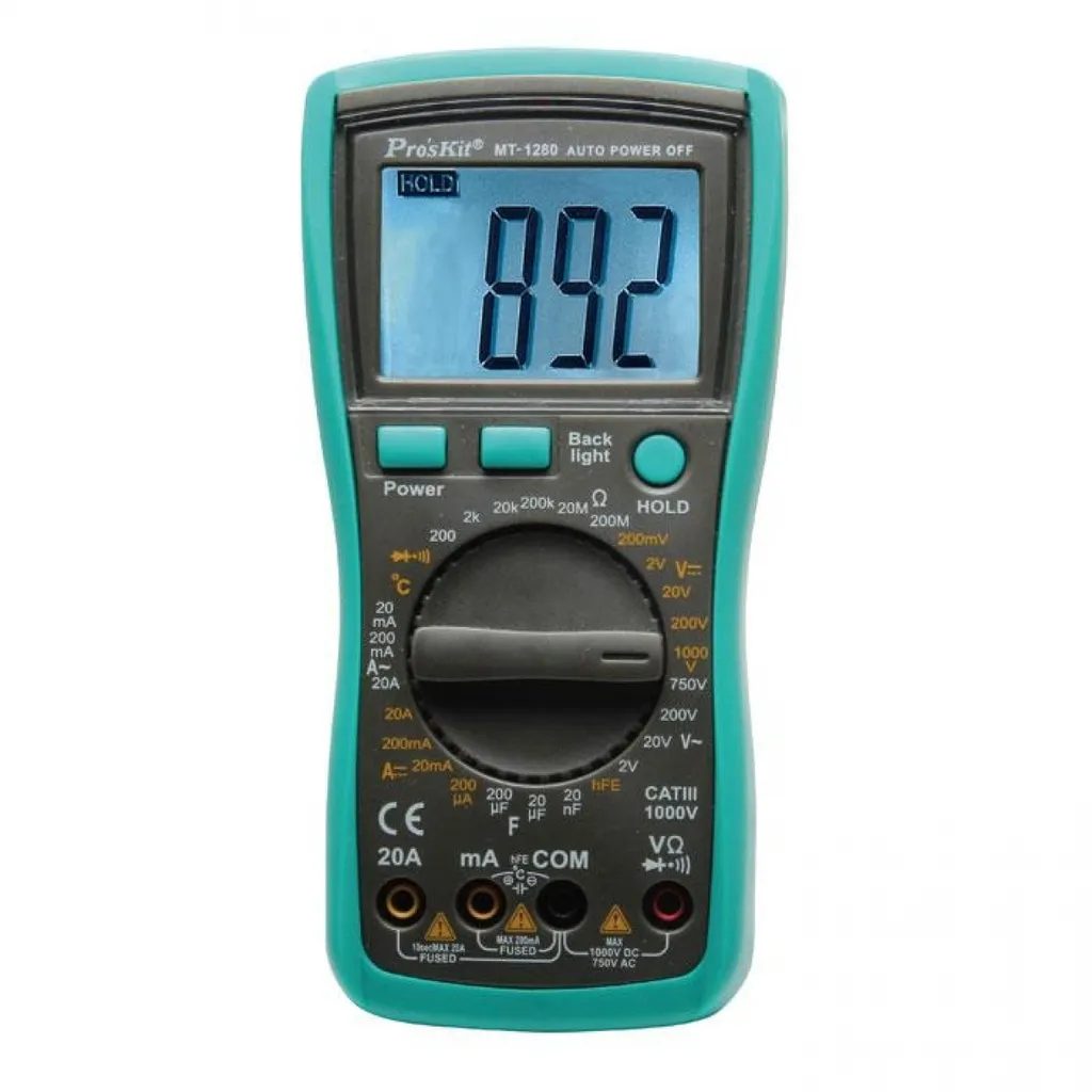 Multimeter 3 1/2 PROSKIT MT-1280 - Image 3