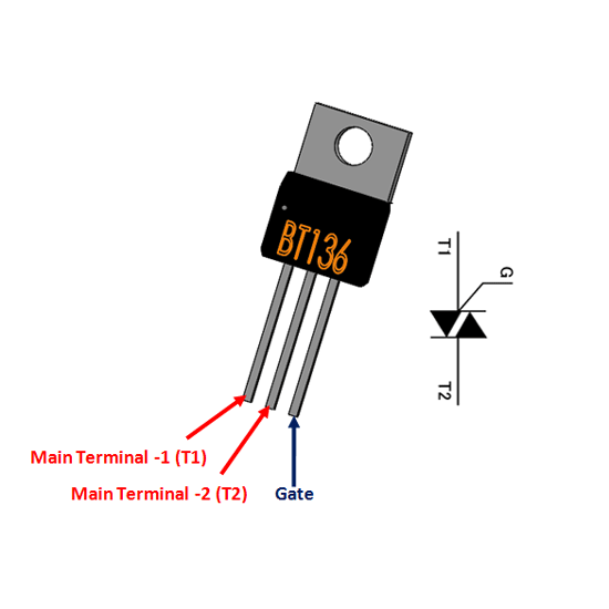 TRIAC BT136 | Makers Electronics