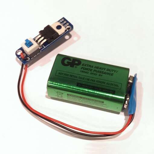 Battery Kit Breadboard (9V Input - Output 5V and 9V) - Image 3