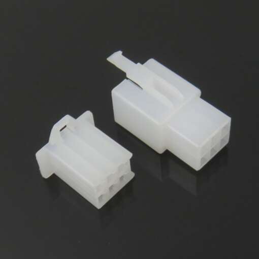 6 Pin - 2.8mm Connector Male & Female nylon