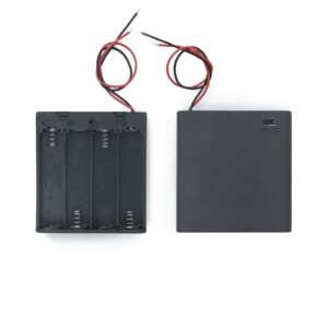 AA Battery Holder 4 Cell with On/Off Switch - Image 2