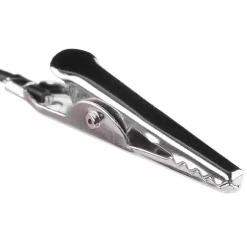 Crocodile Clip with Wires Male 30cm Set (4 Pcs) - Image 2