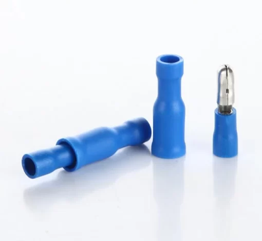 Gauge Male-Female Solderless Crimp Bullet Connectors R-8