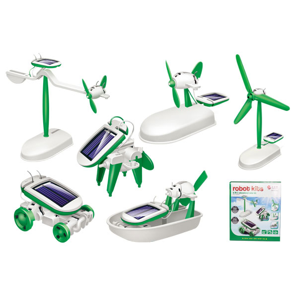 Educational Solar Robot Kit 6 in 1 | Makers Electronics