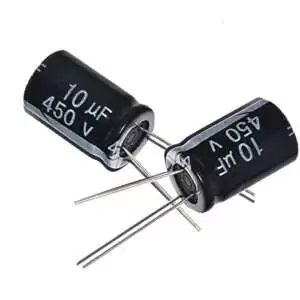 Capacitor 10uF 450V 10*17mm - Image 2
