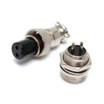 GX16-2 Chassis Connector Male-Female 2 pins