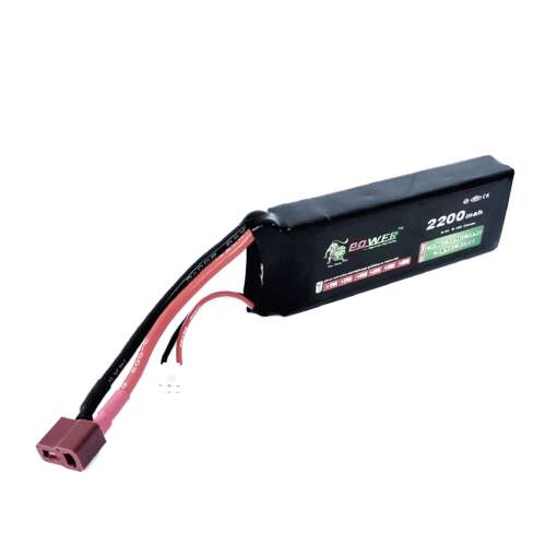 Lithium Polymer Battery (7.4 V, 2200 mAh , 25C)