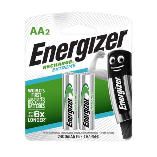 Energizer Rechargeable AA Batteries 2300mAh (Pack of 2)