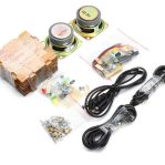 Mini Electronic Transparent Stereo Speaker Box (DIY Kit)