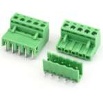 Pluggable Terminal Block KF2EDGR-5.08-5P PCB Solder Right Angle 5.08mm 5 Pin