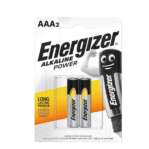 Energizer Alkaline AAA 1.5V Battery 2 Pcs