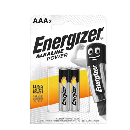 Energizer Alkaline AAA 1.5V Battery (2Pcs)