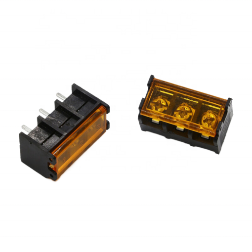 Barrier Terminal Block 3 Pin with Cover 300V/30A 9.5mm Pitch HB9500SS - Image 2