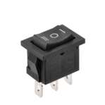 Rocker Switch 3 Position ON/OFF/ON KCD1 6A 3 Pin 18mm x 12mm