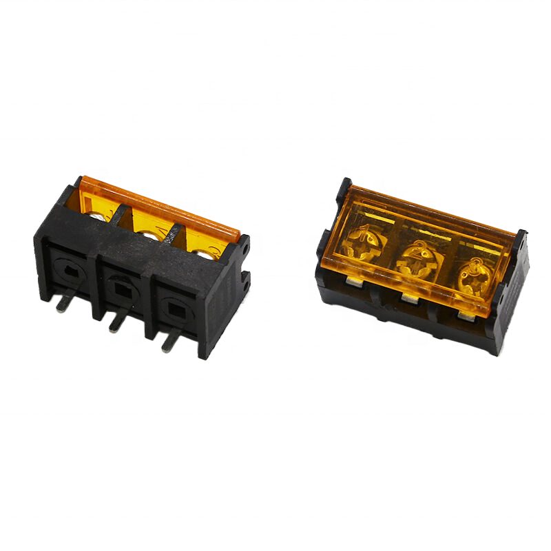 HB9500SS Barrier Terminal Block with Cover 300V/30A 3 Pin 9.5mm Pitch - Image 3