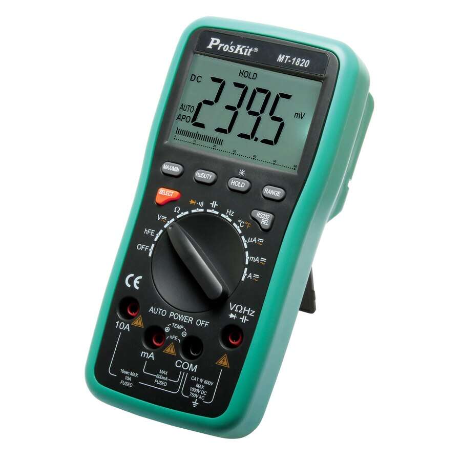 Pro'sKit Dual Display DMM W/USB Connecter MT-1820