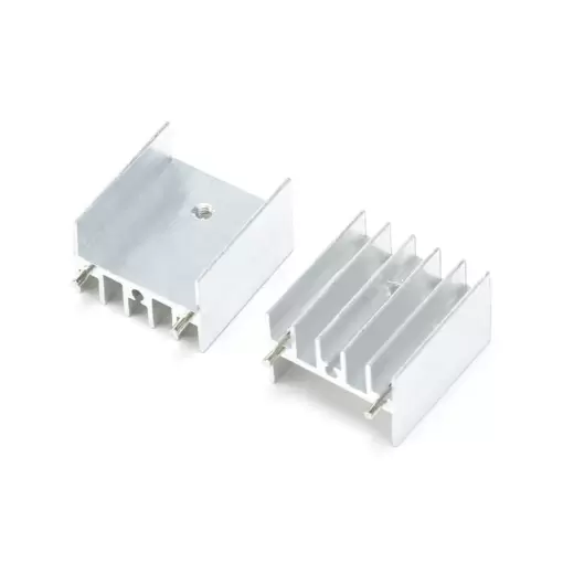 Aluminium HeatSink For L298 25x24x16mm - Image 2