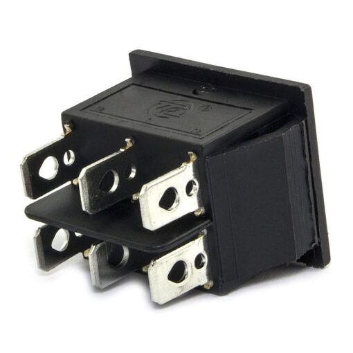 Rocker Switch On-Off-On 16A 250VAC KCD4 6 Pin Dim: 25x21mm - Image 7