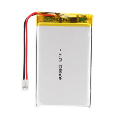 Lipo Battery Cell 3.7V 3000mAh with Connector (59x42x9mm)