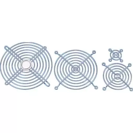 Chrome Fan Guard for Case Fan