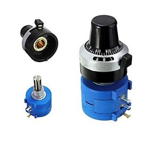 Counting Dial Rotary Lockable Knob For 10-Turn Potentiometer - Image 5