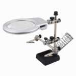 MG16129-B Multifunctional LED Helping Third Hand Magnifying PCB and Soldering Iron Stand