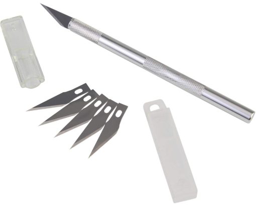 Detail Cutting Knife with 5 Blades