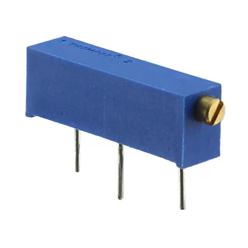 Trimmer Resistors - Through Hole 500ohm Multi turn 3006P-1-501