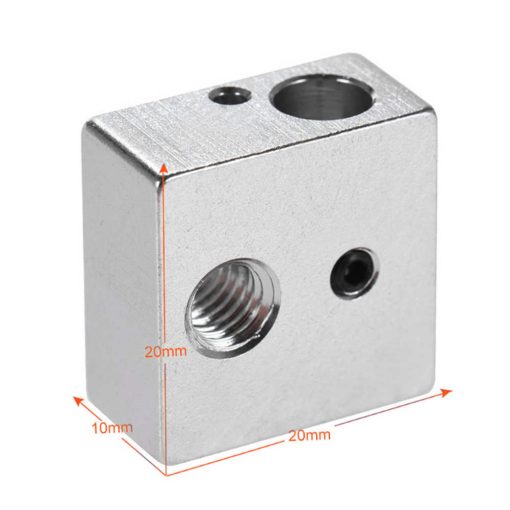 E3D V6 Extruder Heater Block - Image 2