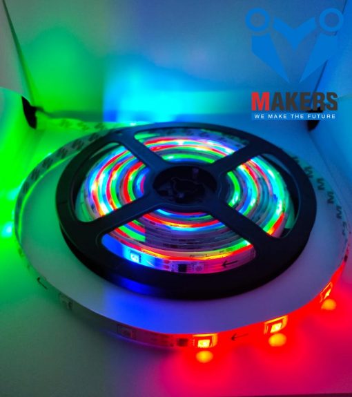 5050 Programmed Addressable RGB LED Strip 5Meter 12V - Image 2