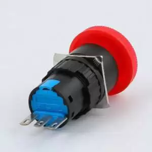 Emergency Stop Mushroom Waterproof Push Button Switch AB6-A 16mm - Image 3
