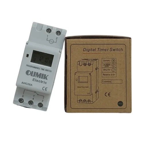 AHC25A Weekly Digital Time Switch | Makers Electronics