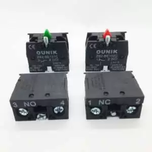 ZB2BE101 Contact Block 2-Position Latching NO/NC contact - Image 4