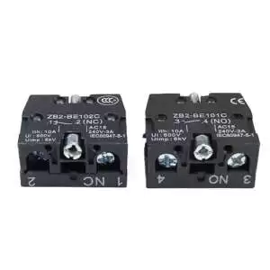 ZB2BE101 Contact Block 2-Position Latching NO/NC contact - Image 3