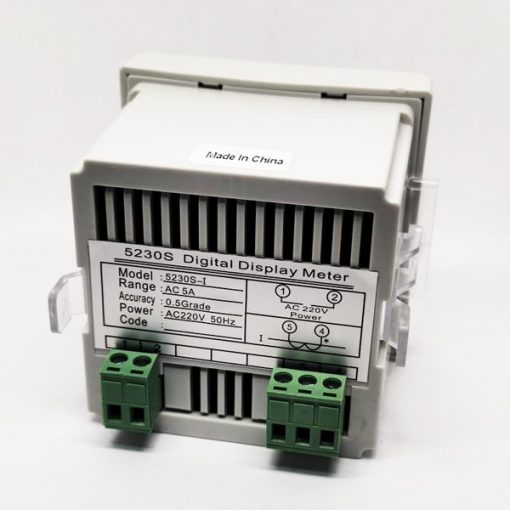 Digital Display Current Meter AC 5A - Image 3