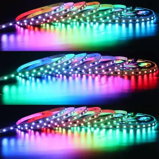WS2811 Addressable Non-Waterproof RGB LED Strip 60leds/m DC12V 5 Meter - Image 6