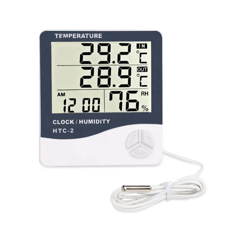 Digital Hygrometer/Thermometer with temperature sensor HTC2, Accessories \  Other