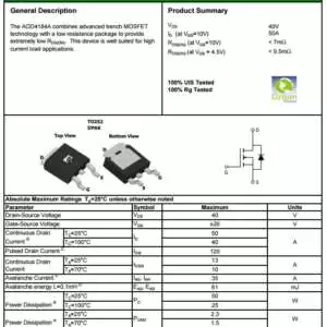 DC 5-36V 15A 400W Switch Drive High-Power MOSFET Trigger Module - Image 5