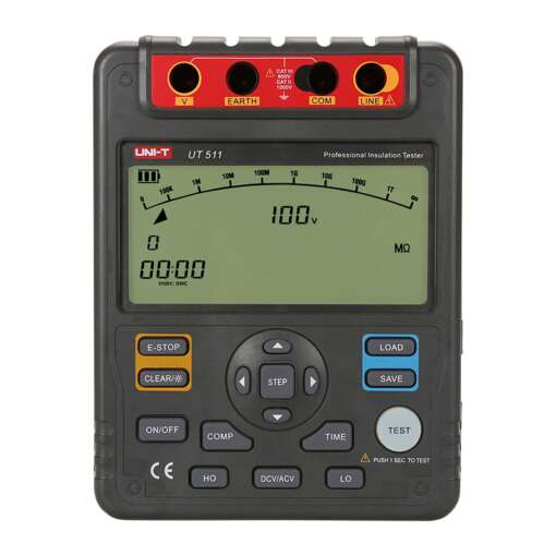 UNI-T UT511 Insulation Resistance Tester - Image 2