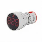 AD101-22AMS Round Shape Ammeter Red Display