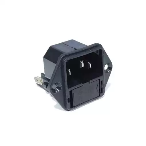 AC Power Plug With Fuse 10A 250V - Image 2