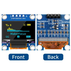 OLED Display I2C 4 Pin 0.96″- Yellow & Blue Characters - Image 2