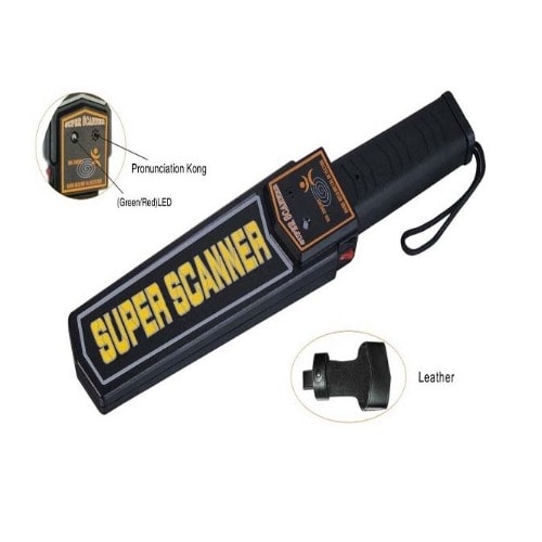 Super Scanner Md-3003b Hand Held Metal Detector