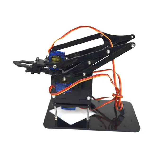 4DOF Blue Acrylic Arm Mechanical Robot Arm Kit - Image 2