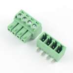 Pluggable Terminal Block KF2EDGR-3.81-4P PCB Solder Right Angle 3.81mm 4 Pin